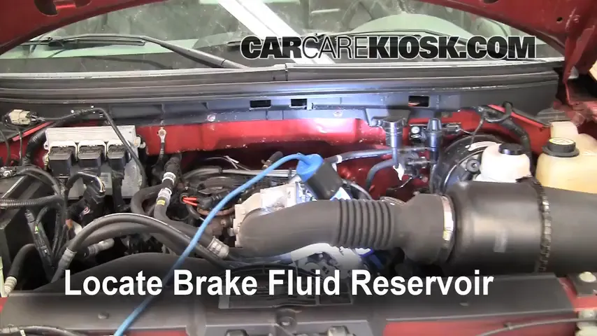 2007 Ford F-150 XL 4.2L V6 Standard Cab Pickup (2 Door) Brake Fluid Check Fluid Level